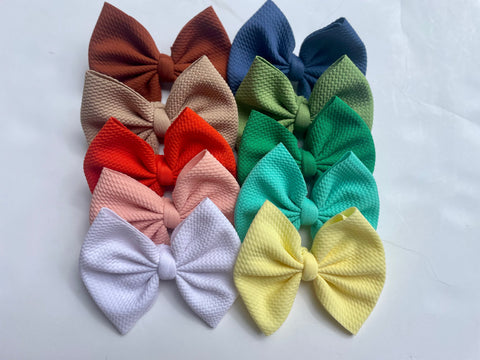 5” bows-solids